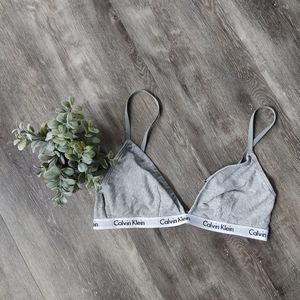 Calvin Klein Gray Bralette
